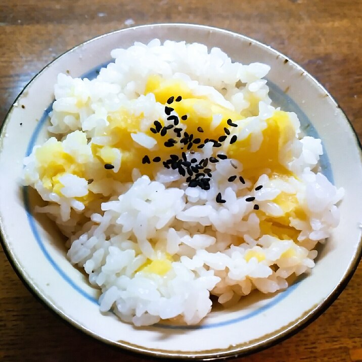 薩摩芋の炊き込みご飯